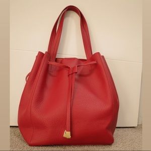 🌻NORDSTROM BP | red bucket bag